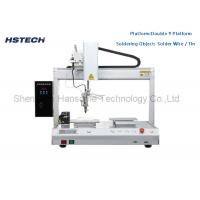 China 4 Axis Robotic Soldering Machine Solder Wire Feeding Automated Soldering Equipment HS-S5331 factory