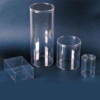 China APET Tiny Plastic Cylinder Packaging 0.2mm-1mm PVC Plastic Accessory Box factory