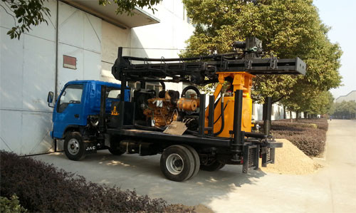 Quality KW20 Hydraulic Truck Mounted Water Well Drilling Rig for sale