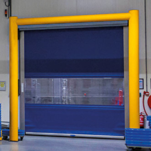 China High Security CE Rapid Roller Doors Noise Reduction Weather Resistance factory