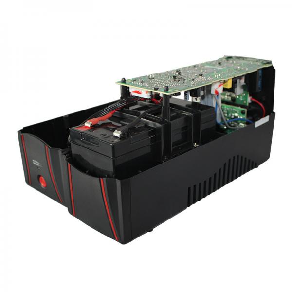 Quality High Compatibility Mini DC UPS 60W 120W 40dB Noise With 12V 7/9AHAH AGM Battery for sale