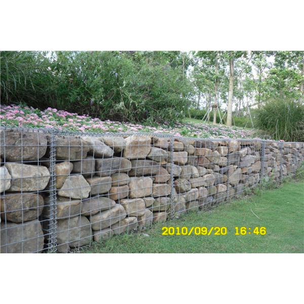 Quality 60x60 Galvanized Gabion Boxes Retaining Garden Cages For Stones for sale