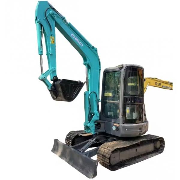 Quality Tracked hydraulic Kobelco second-hand excavator SK55SR used construction machinery for sale