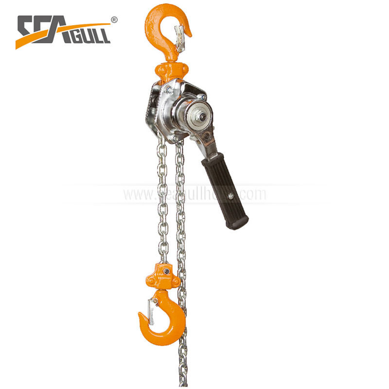 China Lifting Height 1.5-9m lever chain hoist with 4 1 Safety Factor factory