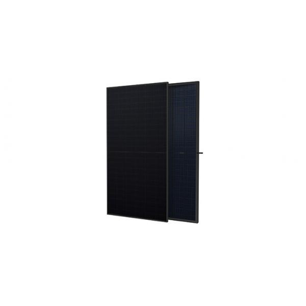 Quality 565W Black Bifacial Module Dual Glass Solar Panel N Type IP68 for sale