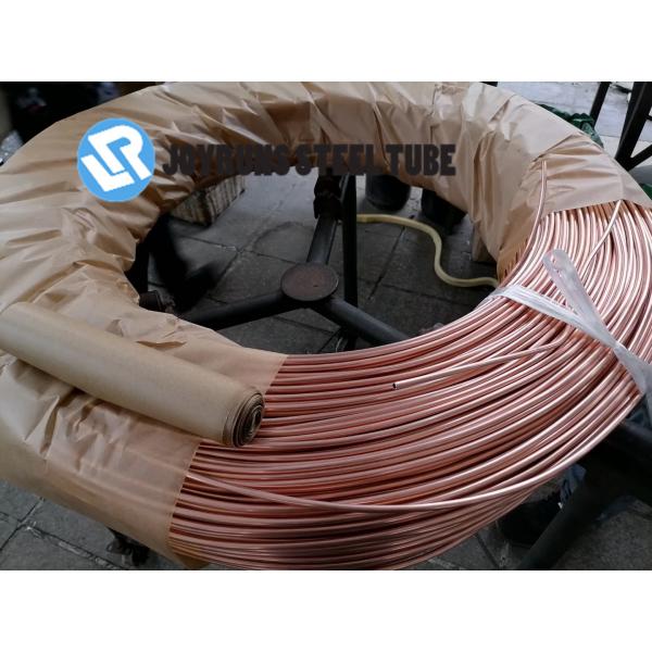 Quality Electro Welded Copper Coil Tube Single Wall Galvanized Seamless Steel Pipe 4.76mm*0.6mm for sale