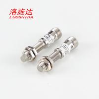 Quality M8 Shorter 53mm Cylindrical Inductive Proximity Sensor Switch With M12 4 Pin Plug Connector for sale