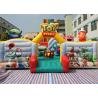 China 0.55mm PVC Tarpaulins Toy Story Inflatable Bouncer Combo / Toddler Bounce House factory