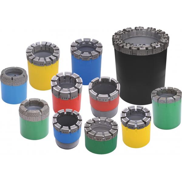 Quality PQ3 NTW BTW HTW Surface Set Diamond Core Drill Bits For Rock for sale