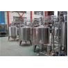 China Stainless Steel Beverage Mixer Carbonated Drink Production Line With Piston Filling System factory