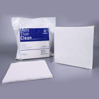 Quality 165g 9 Inch Electronics Cleaning Wipes 100pcs Lint Free 100% Polyester Wipes for sale