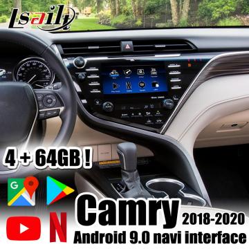 Quality 4GB PX6 Android 9.0 Toyota Android Car Interface for Camry 2018-2021 support for sale