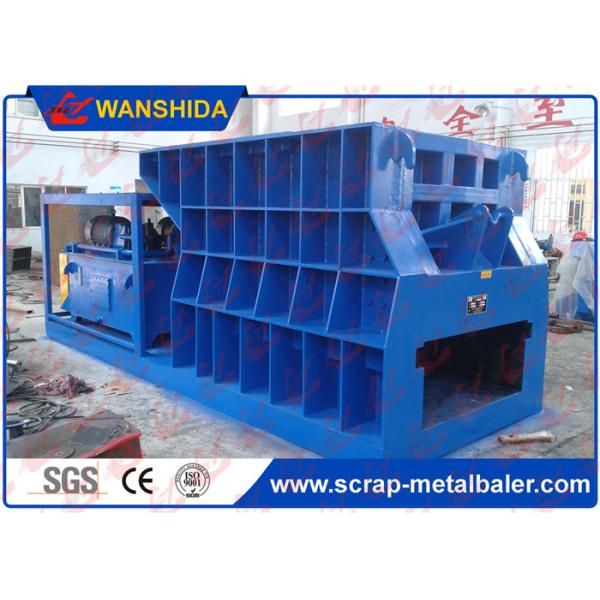 Quality Remote Control Big Mouth Horizontal Scrap Metal Shear 74kW , Length 1400mm for sale