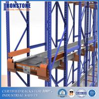 China Durable Lithium Battery Radio Shuttle Pallet Rack System With High Volume Low SKUS factory