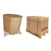 China 220l 1000l Paper Liquid Package IBC Tank Container With Valve for sale