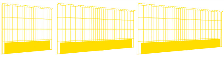 Steel Edge Protection Fence Panel For Safety System