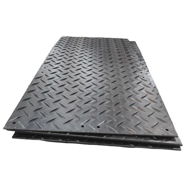 Hard Plastic Floor Portable Roadways Mat Hdpe Ground Protection Road