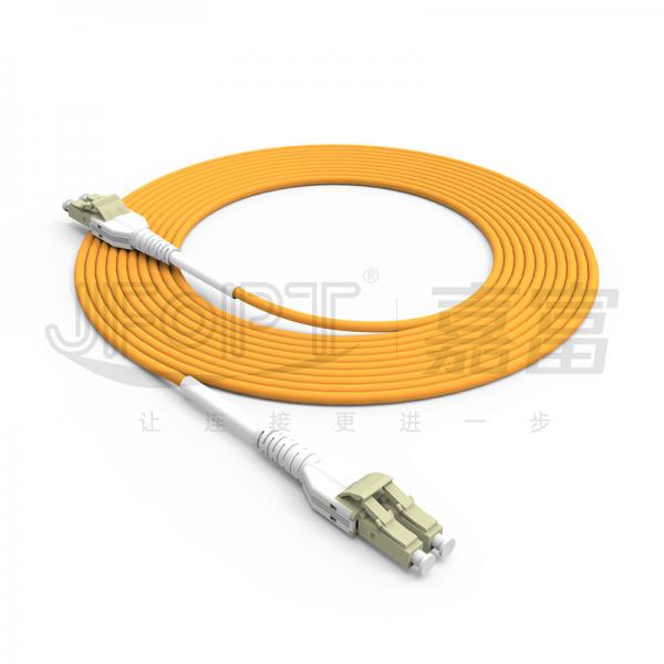 Quality Single Tube Duplex Fiber Optic Cable Tail Sleeve LC Uniboot Patch Cord for sale