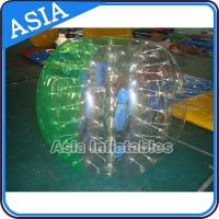 China Half Transparent Color 1.0mm Tpu Zorb Bumper Ball Inflatable factory