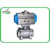 China Complete Encapsulation Sanitary Ball Valves Customized For Special Environments factory