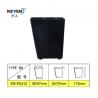 China KR-P0412 4.3 Inch Plastic Sofa Feet Replacement PP Material Reduce Scratches factory