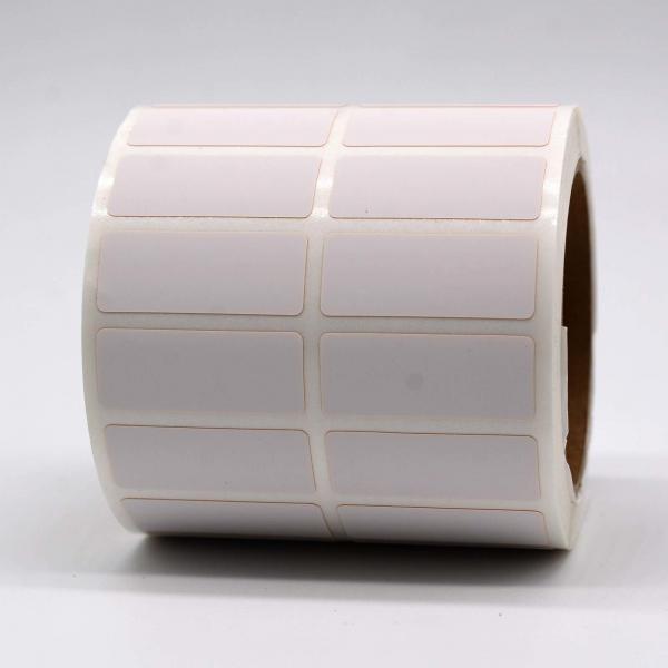 Quality 25mmx10mm High Temperature Adhesive Labels 1mil White Matte Polyimide Material for sale
