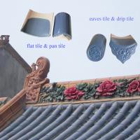 China Decoration Antique Chinese Glazed Roof Tiles Building Asian Japanese Style Roof Tiles factory