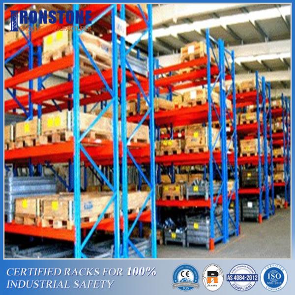 Quality RMI/AS4084 Certified Industrial Selective Pallet Rack For Warehouse Storage for sale
