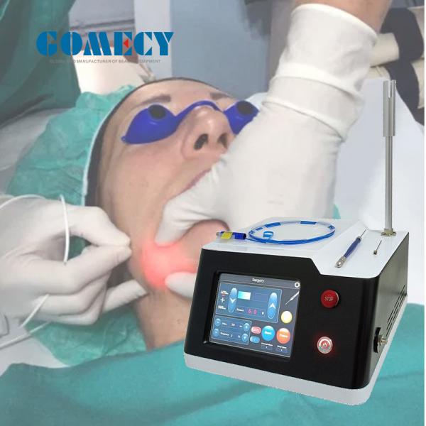 Quality Aesthetic Endolift Laser Machine 980nm 1470nm With 8.0 Inch Color Touch Screen for sale