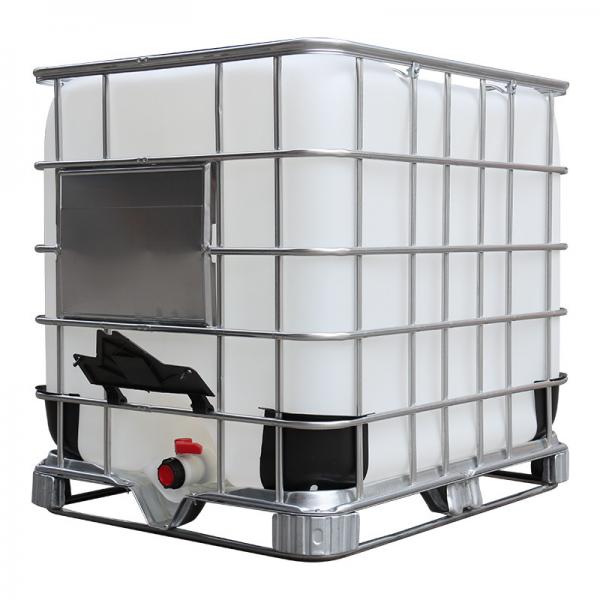 Quality Strong IBC 1000L Chemical Container Storage Tank 1200*1000*1145mm for sale
