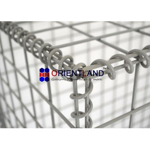Quality Galvanised Steel Welded Gabion Baskets Fence Stable Performance Weather Proof for sale