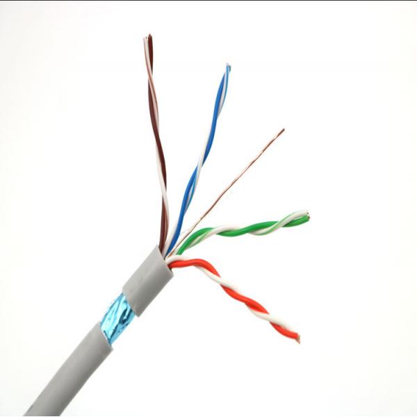 Quality 24AWG 0.5mm Cat5E CAT6 Network LAN Cable For Telecommunication for sale