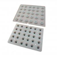 China Electrical Button Silicone Cover Accessories Custom Silicone Rubber Parts Silicone Rubber Soft Pad factory