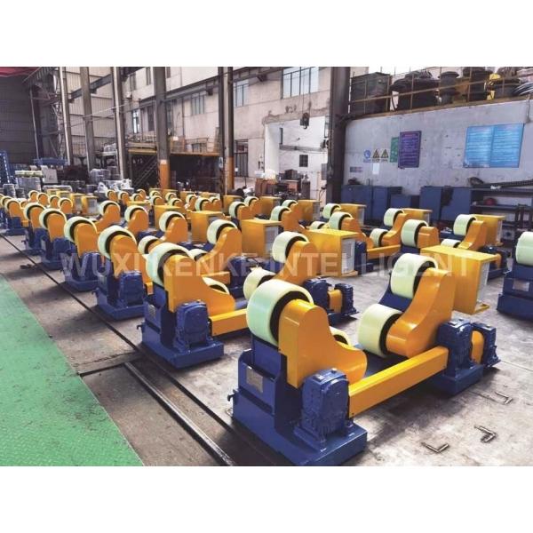 Quality Small Pipe Welding Rotators Self Adjustable Turning PU Roller Rotation 5t To 40t for sale