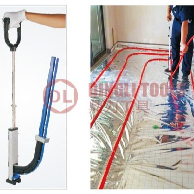 China Nylon / Aluminum Underfloor Heating Tool 1.3kg Manual operating factory
