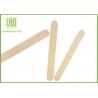 China Sterile Large Paddle Pop Sticks , 93mm Wood Skill Sticks Hot Stamp Logo factory