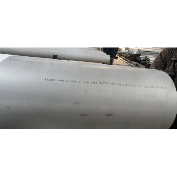 Quality 30 inch round steel pipe SCH10S A790 UNS S32750 hebei Super Duplex Stainless for sale
