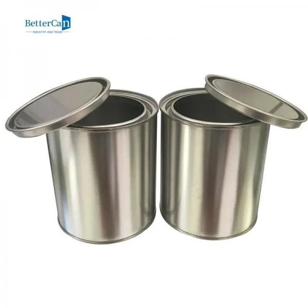 Quality 3.7L Car Paint Tin Packaging 1 Gallon Tin Can With Lever Lids for sale