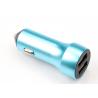 China All Metal Aluminum Alloy 3.1A Car Phone Charger , Dual Usb Port Cell Phone Car Charger factory