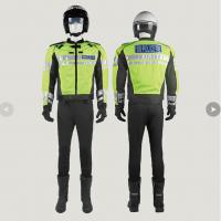 China Reflective Jacket Police Hi Vis Vest Outdoor Traffic Police Cycling Uniform Suit Winter Style factory