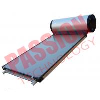 China Flat Plate Collector Solar Water Heater / Thermal Hot Water Heater Direct Plug Connection for sale