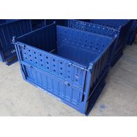Quality 1000x800 Steel Stillage Cage Pallet Container For Automobile Parts for sale