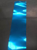 China 8011 H24 0.14mm*200mm Blue Colored Hydrophilic Finstock Coated Aluminum / Aluminium Foil factory