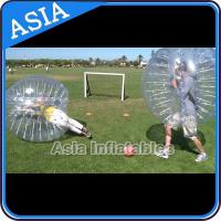 China 0.8mm/1.0mm PVC/TPU Inflatable Bumper Ball , Soccer bubble , Bubble ball soccer , Inflatable bumper football factory
