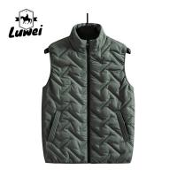 Quality Breathable Padded Cold Weather Vest Down Puffer Utility Windproof Men Winter for sale