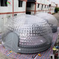 China Factory Custom 0.6mm Pvc Tarpaulin Bubble Tent Inflatable Clear Tent for Event factory