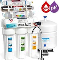 China PH 8.5 Ro Water Filter Reverse Osmosis Drinking Water System With UV Lamp ROHS factory