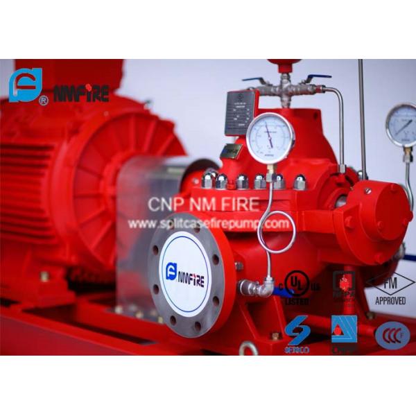 Quality Ductile Cast Iron Electric Motor Driven Fire Pump For Highway Tunnels / Subway Stations for sale