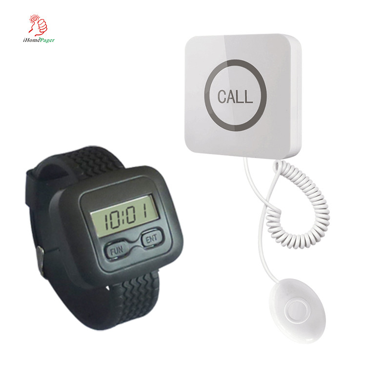 China New nursing care products nursing house paging system including elderly calling bell and nurse wrist watch factory