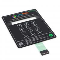Quality Illumination Fiber Backlighting Membrane Switches With PET Printed Circuit for sale
